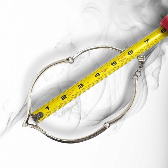 Vintage Giraffe Silvertone Statement Necklace & Brooch Set 3D Safari Jewelry - Picture 13 of 13